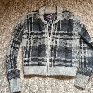 Free people sweater jacket S